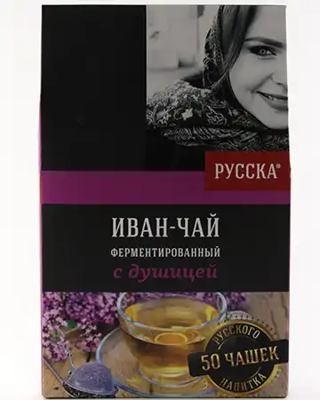 Иван чай Русска ферментированный c душицей Фабрика Органик Продукт
