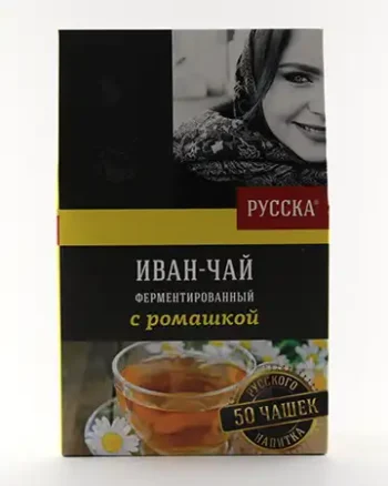 Иван чай Русска ферментированный c ромашкой Фабрика Органик Продукт