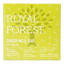 Шоколад из кэроба с миндалем Royal Forest