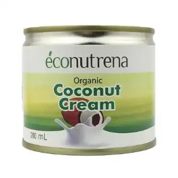 Сливки кокосовые органические 22% Econutrena