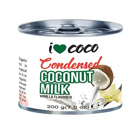 Молоко кокосовое органическое сгущеное I❤COCO