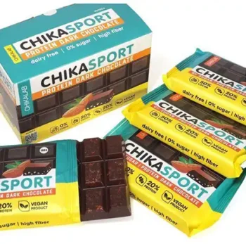 Шоколад темный с миндалем Chikasport CHIKALAB