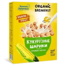 Сухой завтрак «Кукурузные шарики» Компас Здоровья