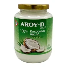 Кокосовое масло холодного отжима Aroy-D 450