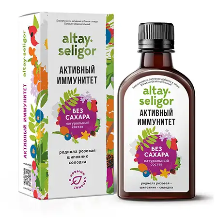Активный иммунитет бальзам без сахара Altay Seligor