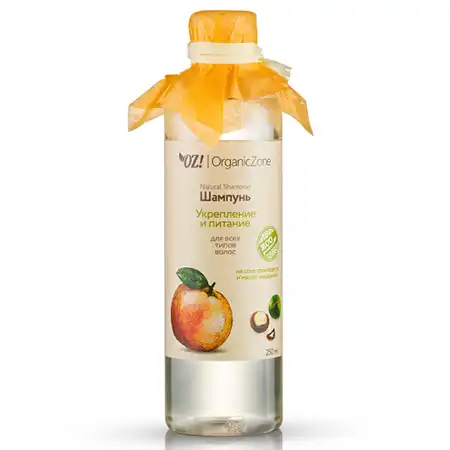 Шампунь "Укрепление и питание" на соке грейпфрута и масле макадамии OZ! OrganicZone